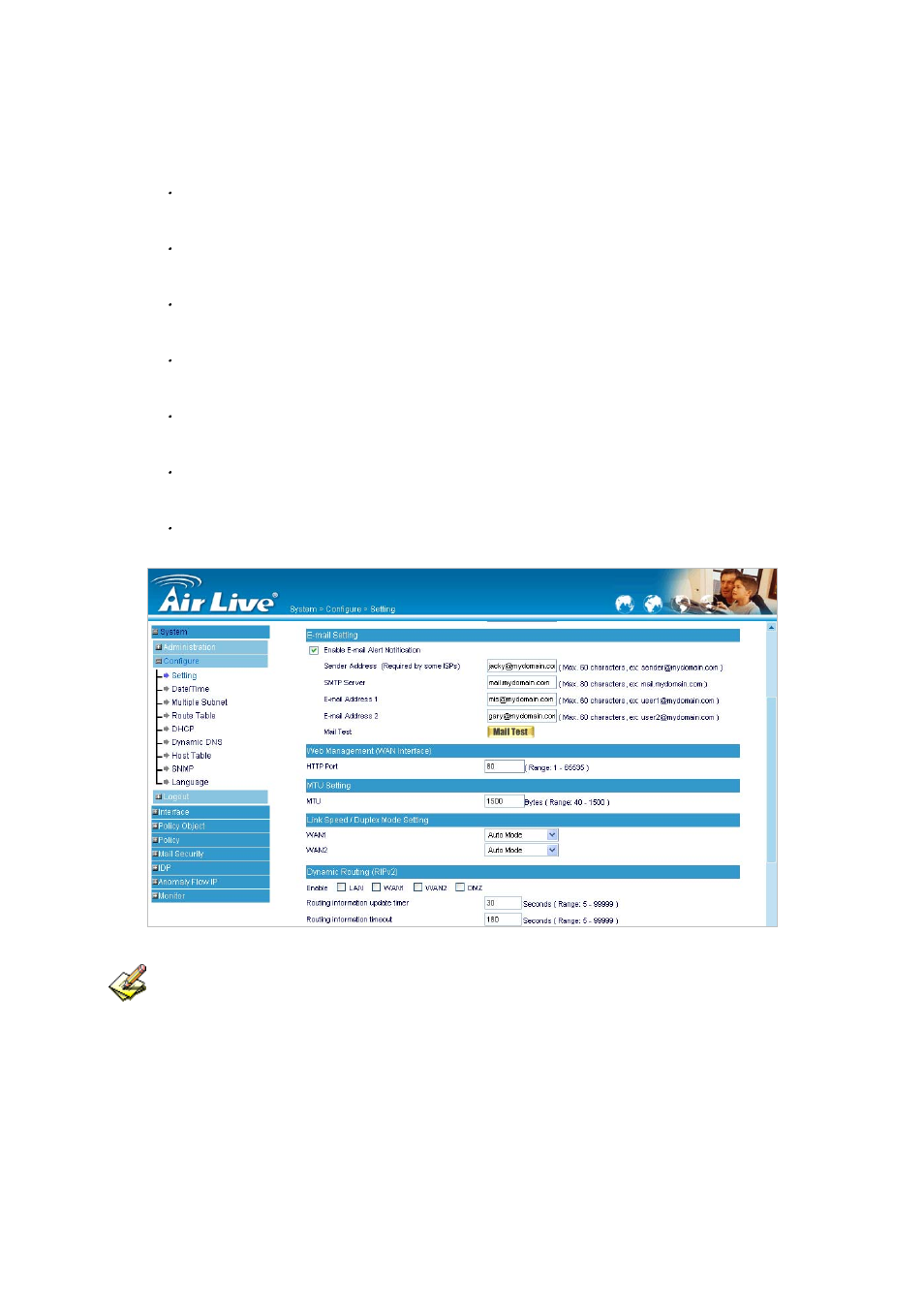 AirLive RS-3000 User Manual | Page 22 / 272