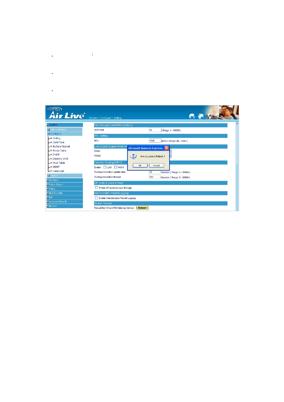 AirLive RS-3000 User Manual | Page 23 / 272