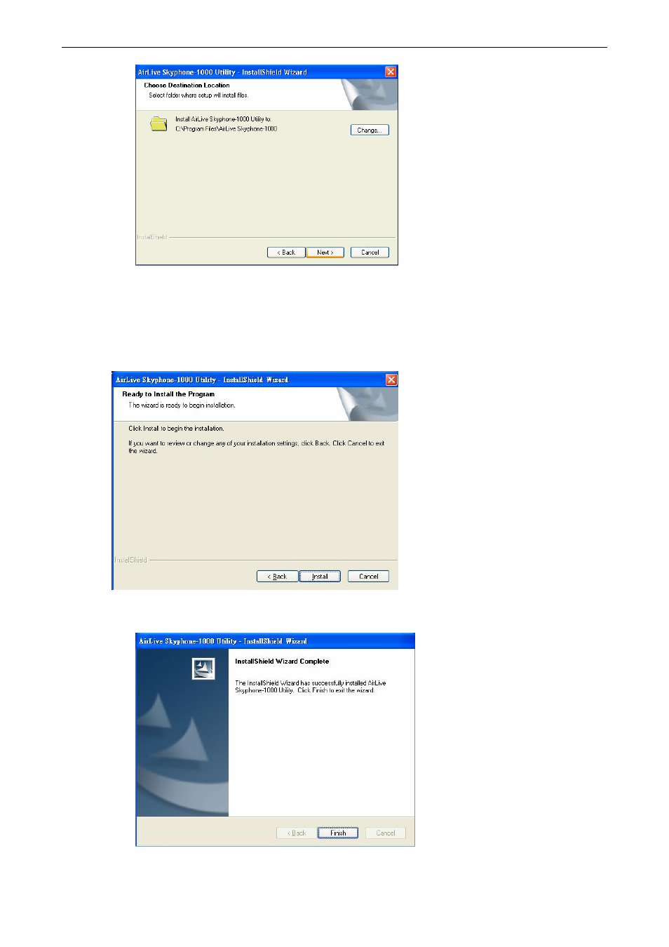 AirLive Skyphone-1000 User Manual | Page 11 / 44