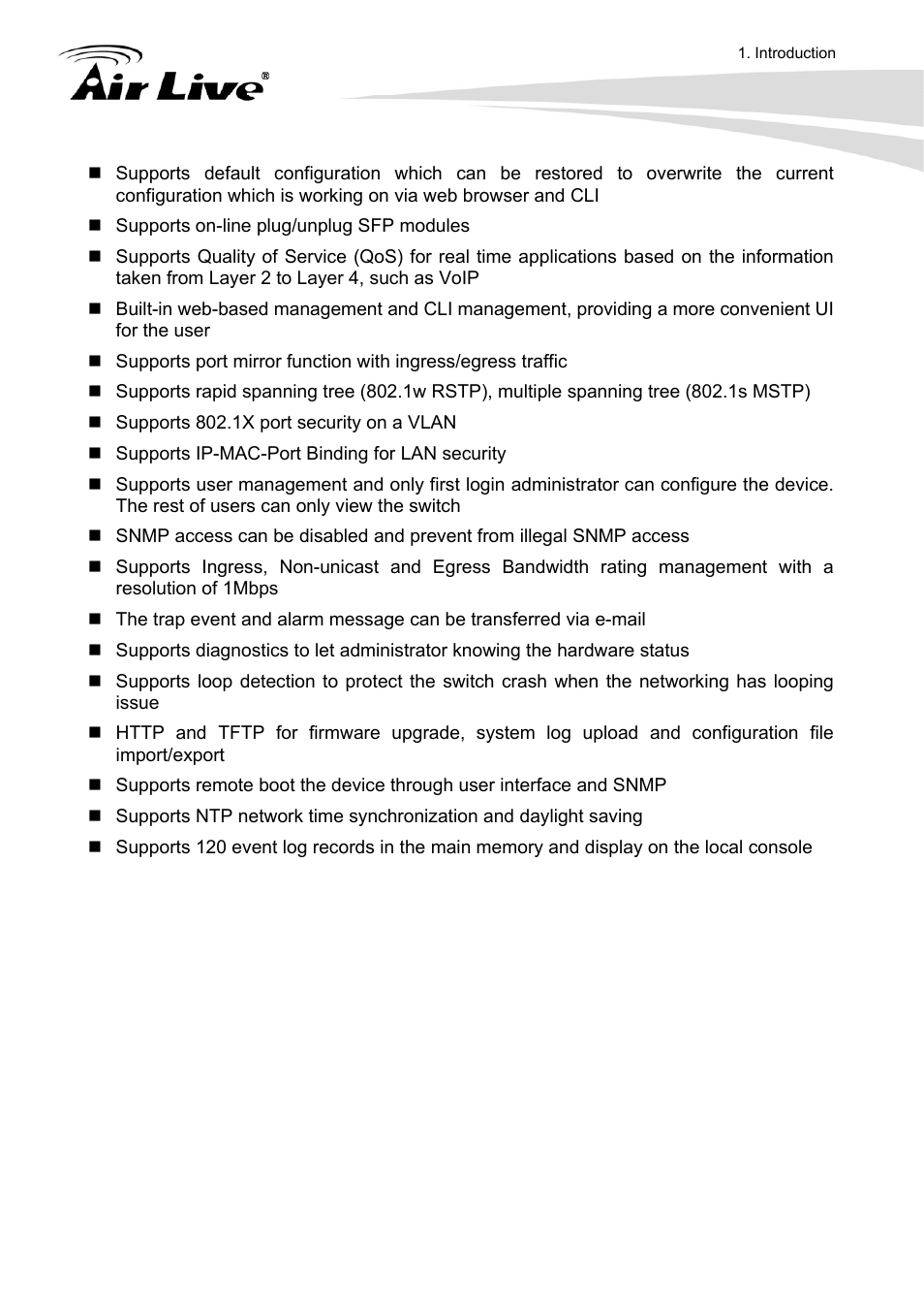 AirLive SNMP-24MGB User Manual | Page 11 / 325