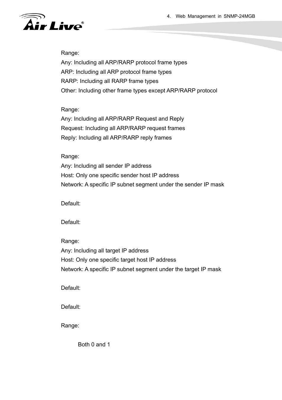 AirLive SNMP-24MGB User Manual | Page 117 / 325