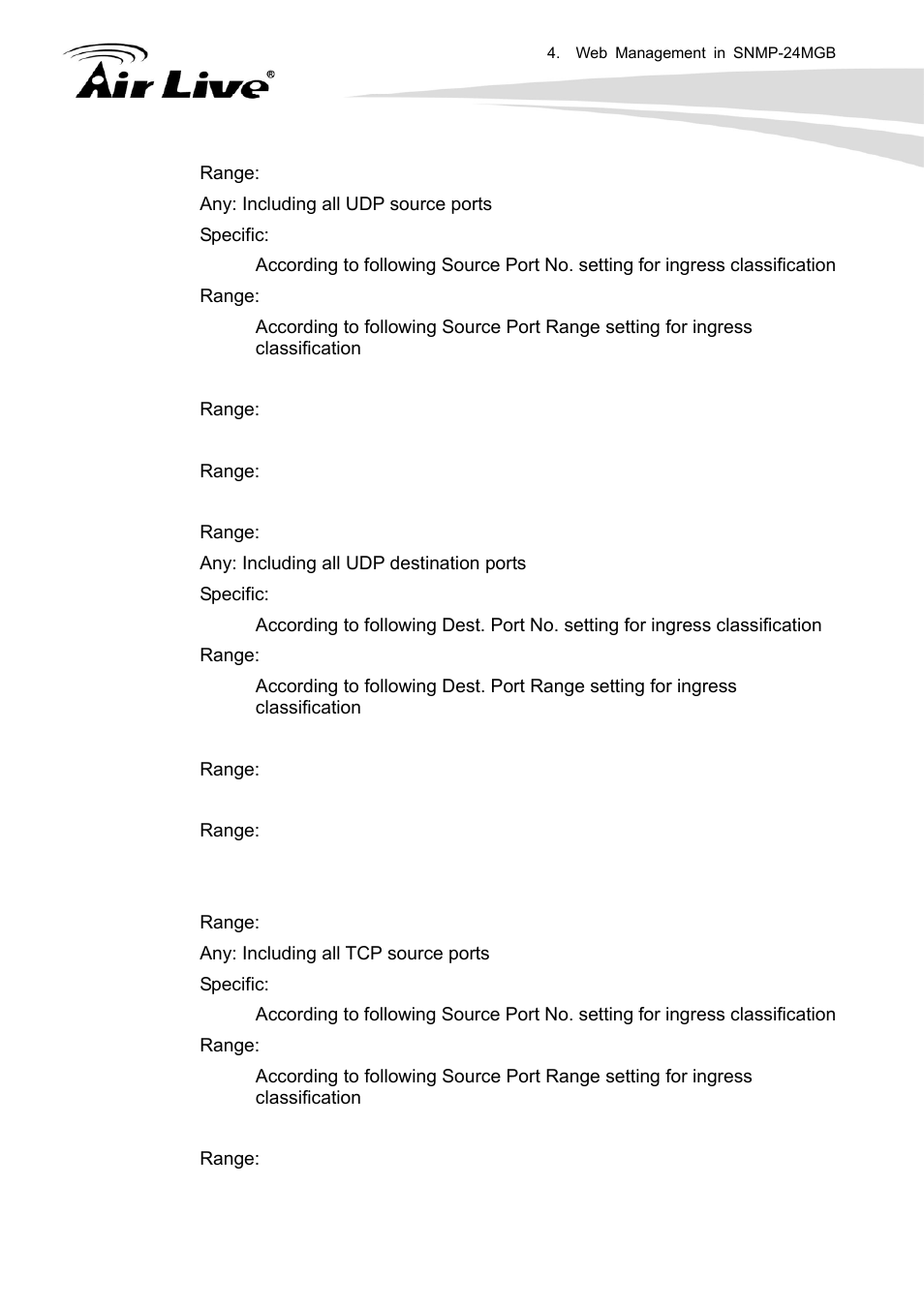 AirLive SNMP-24MGB User Manual | Page 121 / 325