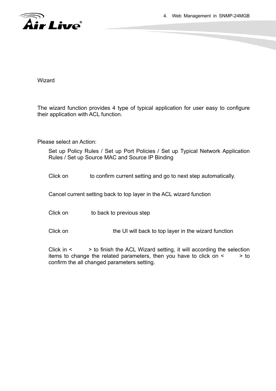 4 wizard | AirLive SNMP-24MGB User Manual | Page 126 / 325