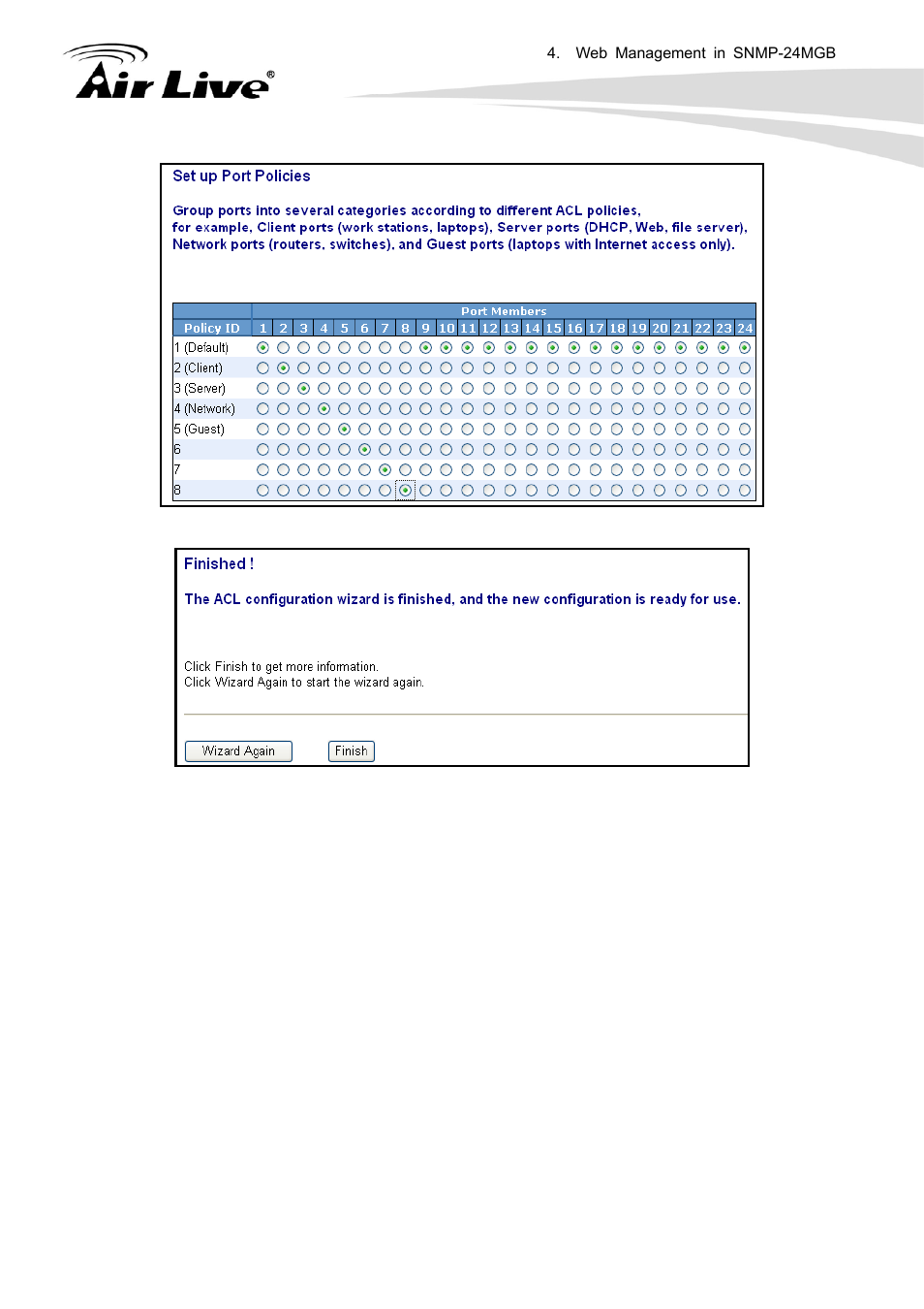 AirLive SNMP-24MGB User Manual | Page 129 / 325