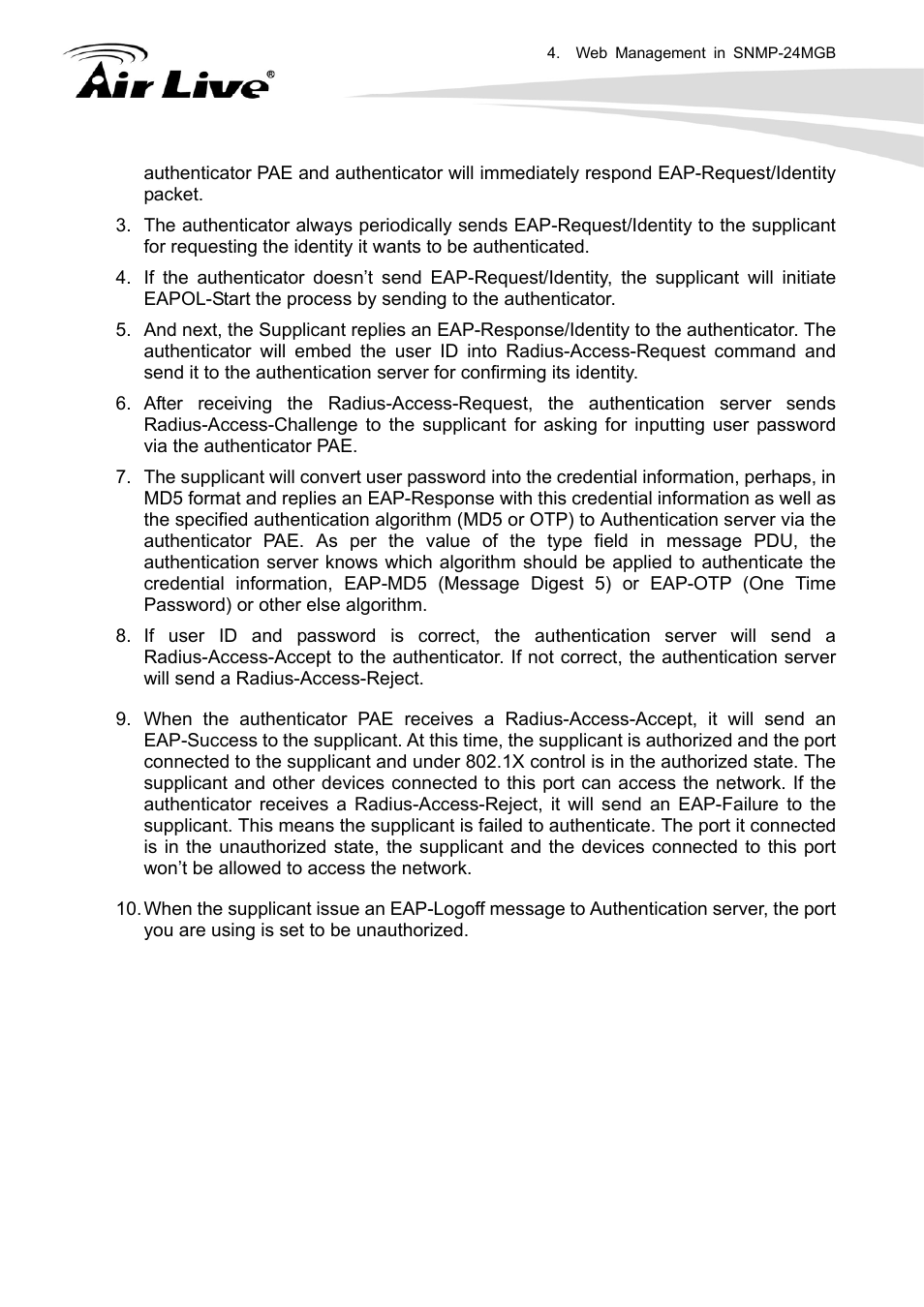 AirLive SNMP-24MGB User Manual | Page 139 / 325