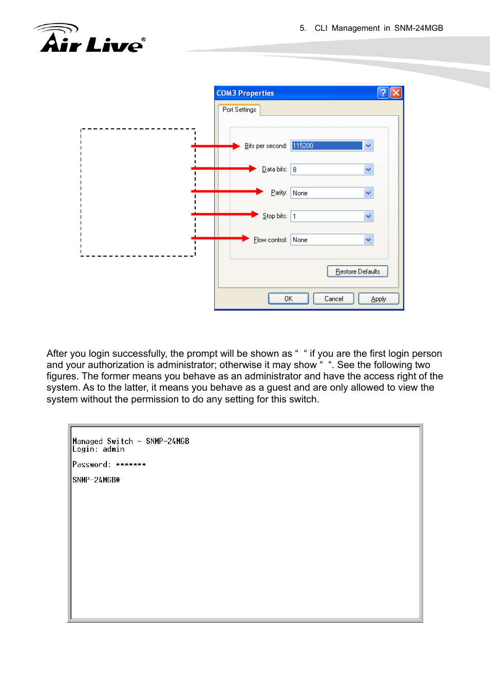 AirLive SNMP-24MGB User Manual | Page 191 / 325