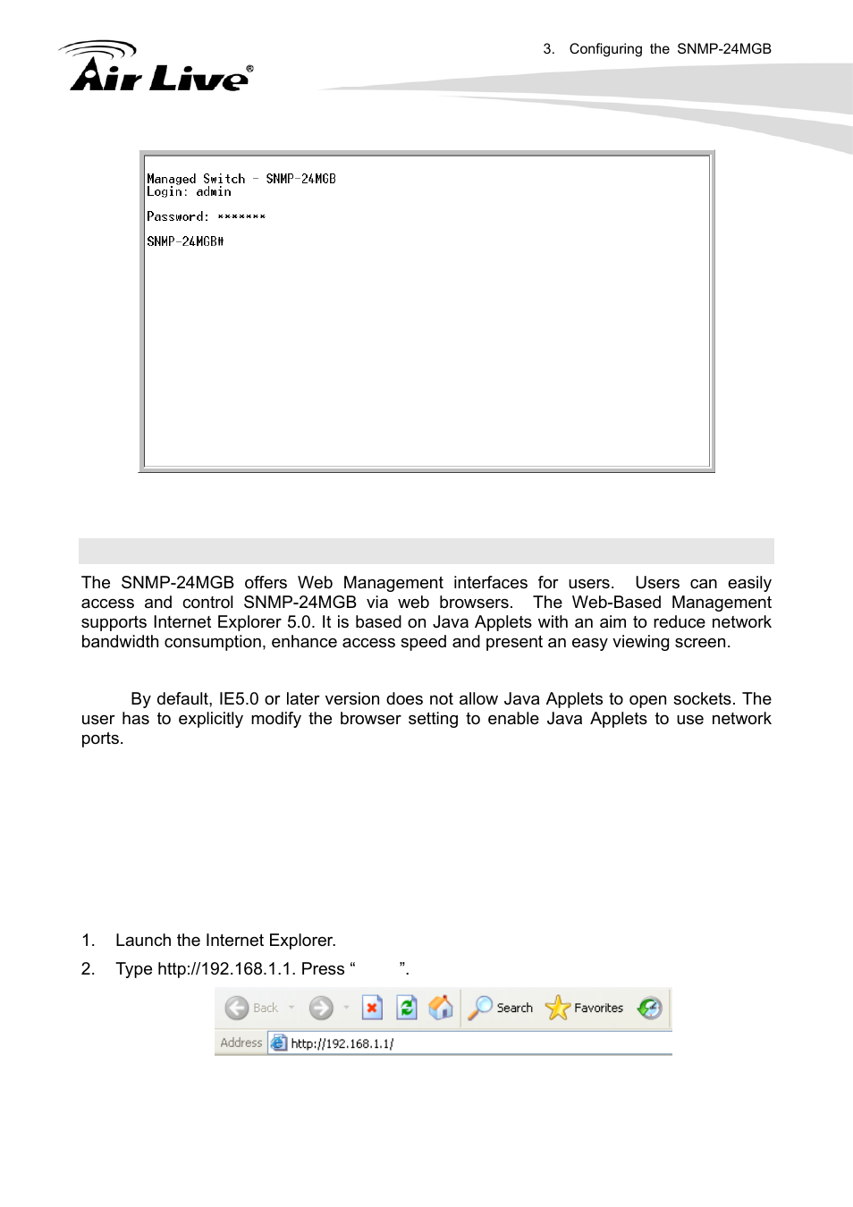 4 introduction to web management, 1 getting into web management | AirLive SNMP-24MGB User Manual | Page 22 / 325