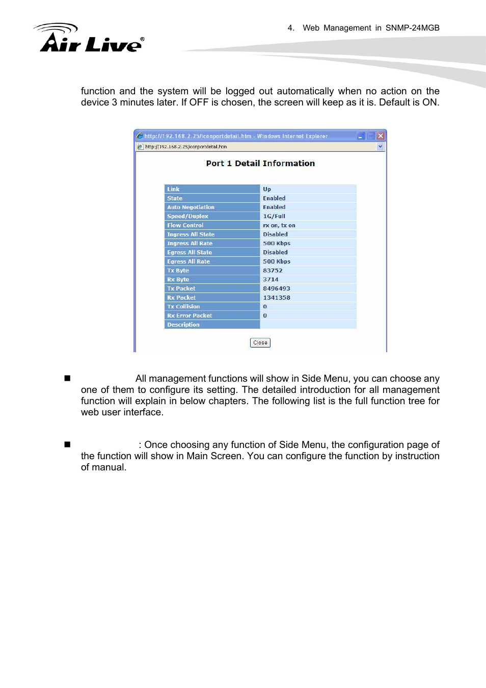 AirLive SNMP-24MGB User Manual | Page 25 / 325