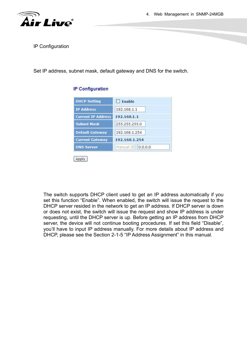 AirLive SNMP-24MGB User Manual | Page 32 / 325