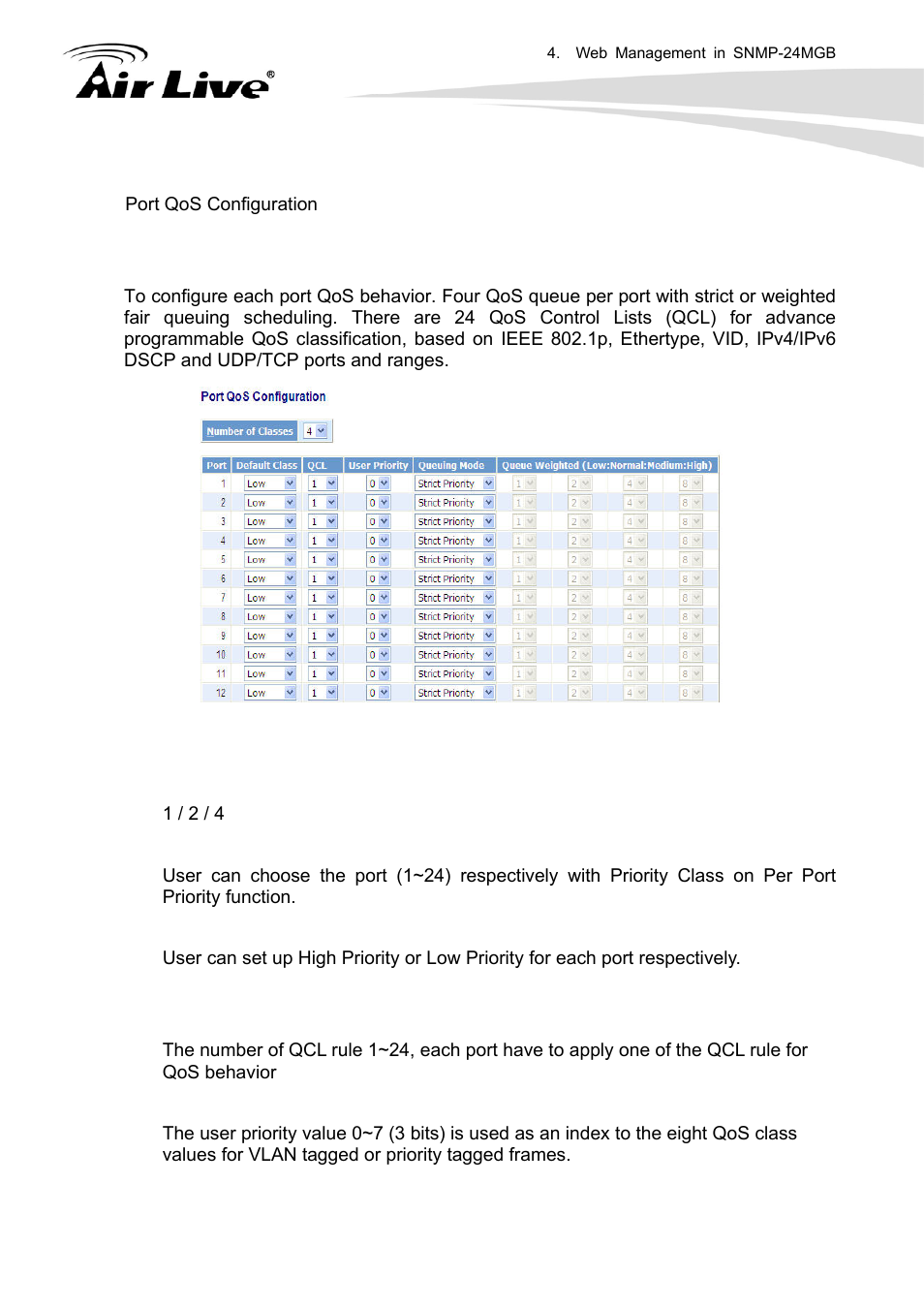 AirLive SNMP-24MGB User Manual | Page 73 / 325