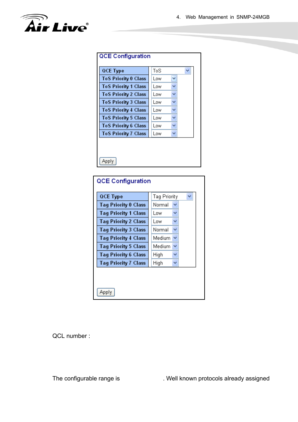 AirLive SNMP-24MGB User Manual | Page 77 / 325