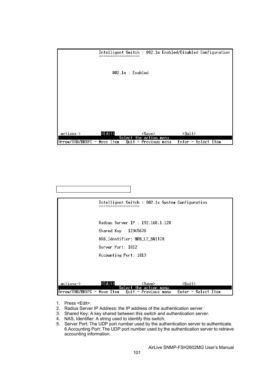 AirLive SNMP-FSH2602MG User Manual | Page 113 / 137