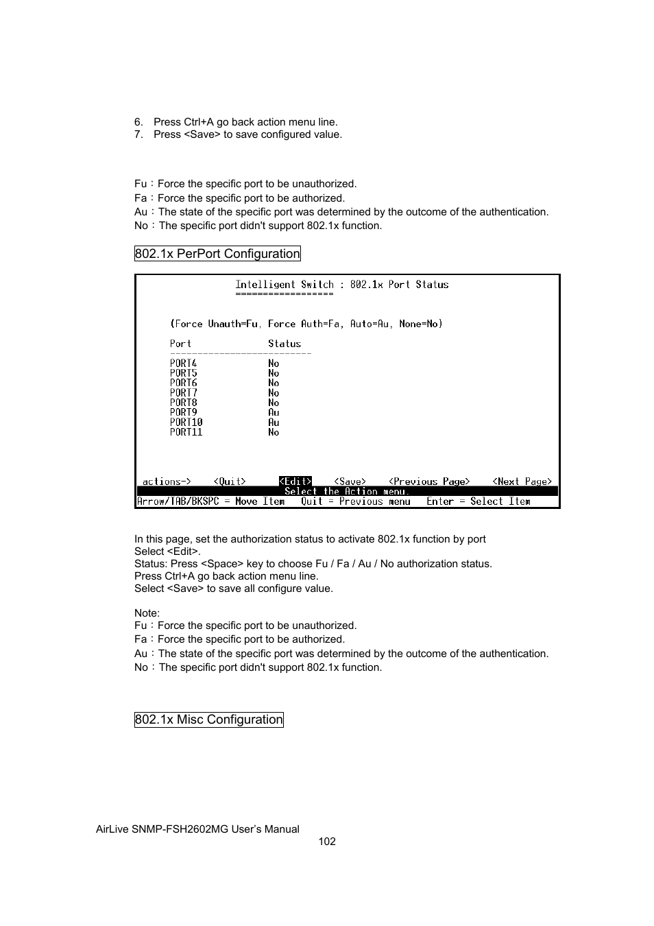 AirLive SNMP-FSH2602MG User Manual | Page 114 / 137