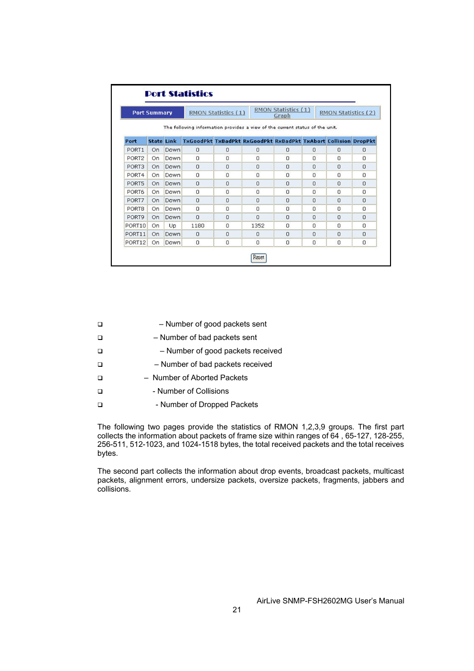 AirLive SNMP-FSH2602MG User Manual | Page 33 / 137