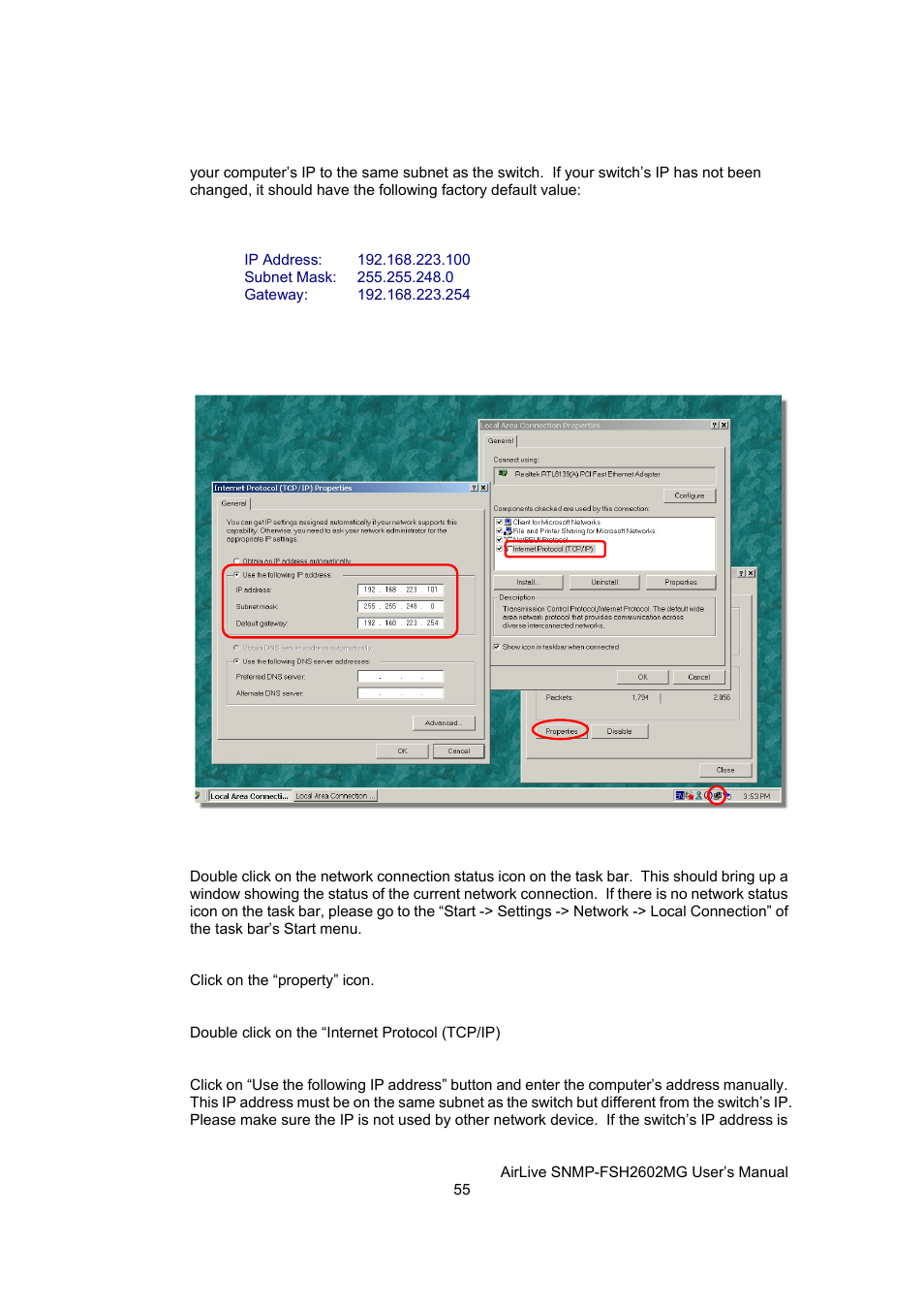 AirLive SNMP-FSH2602MG User Manual | Page 67 / 137