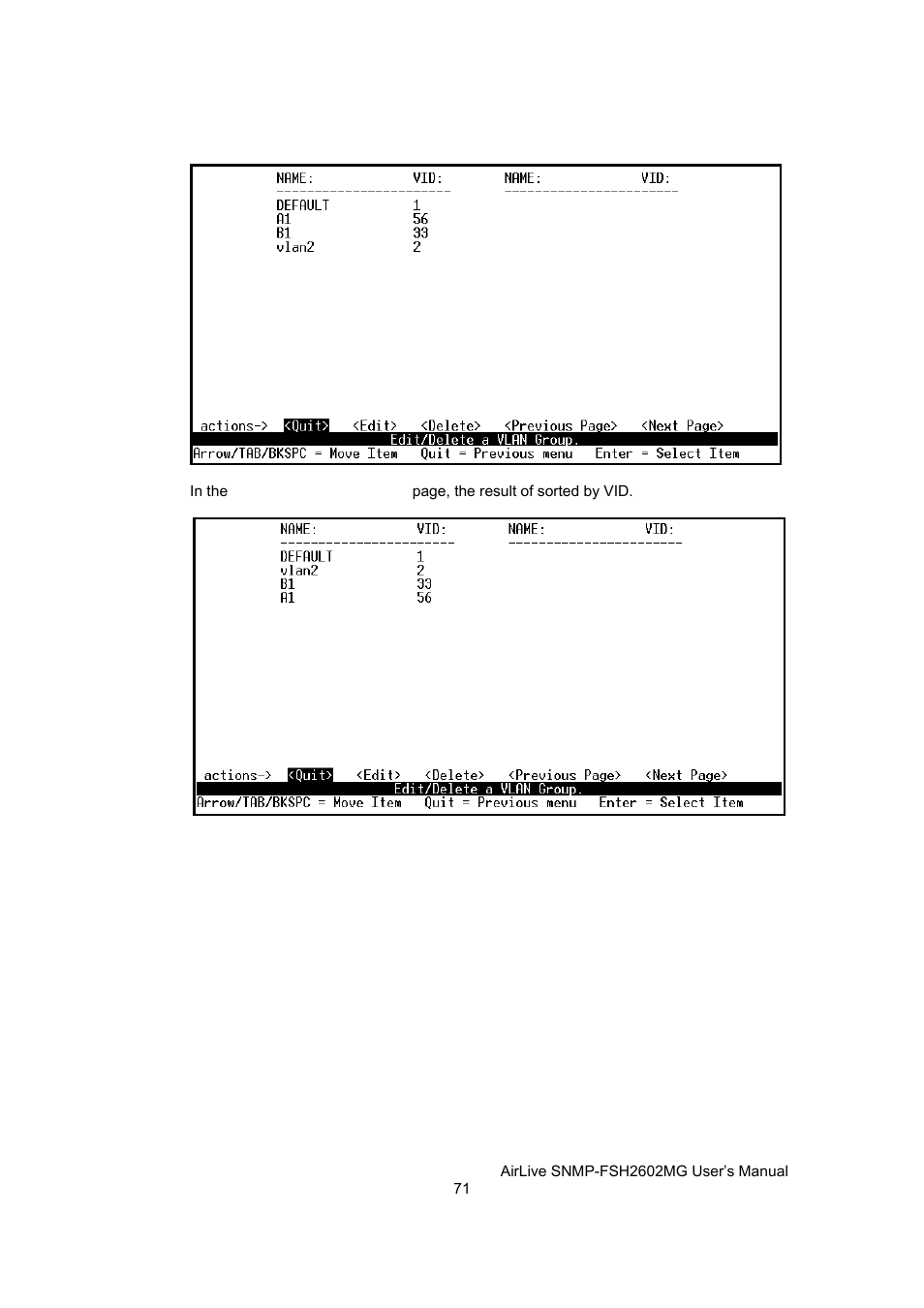 AirLive SNMP-FSH2602MG User Manual | Page 83 / 137