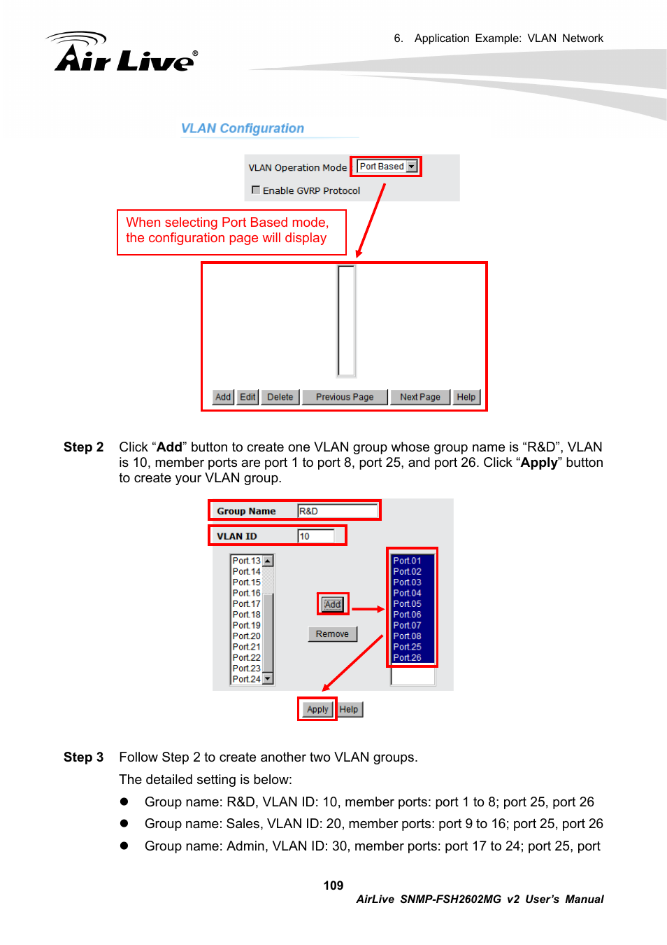 AirLive SNMP-FSH2602MG v2 User Manual | Page 114 / 139