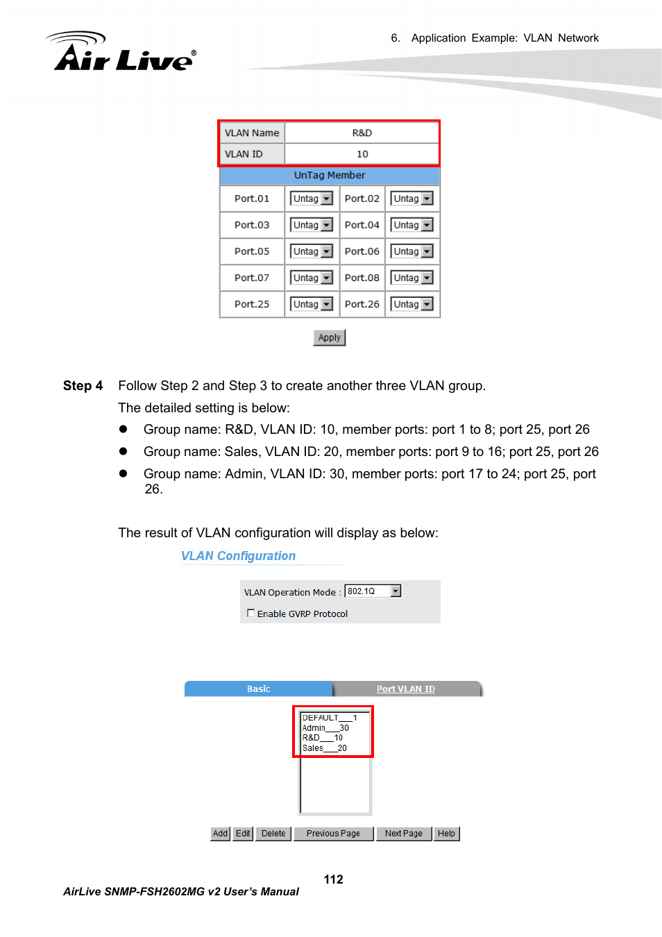 AirLive SNMP-FSH2602MG v2 User Manual | Page 117 / 139