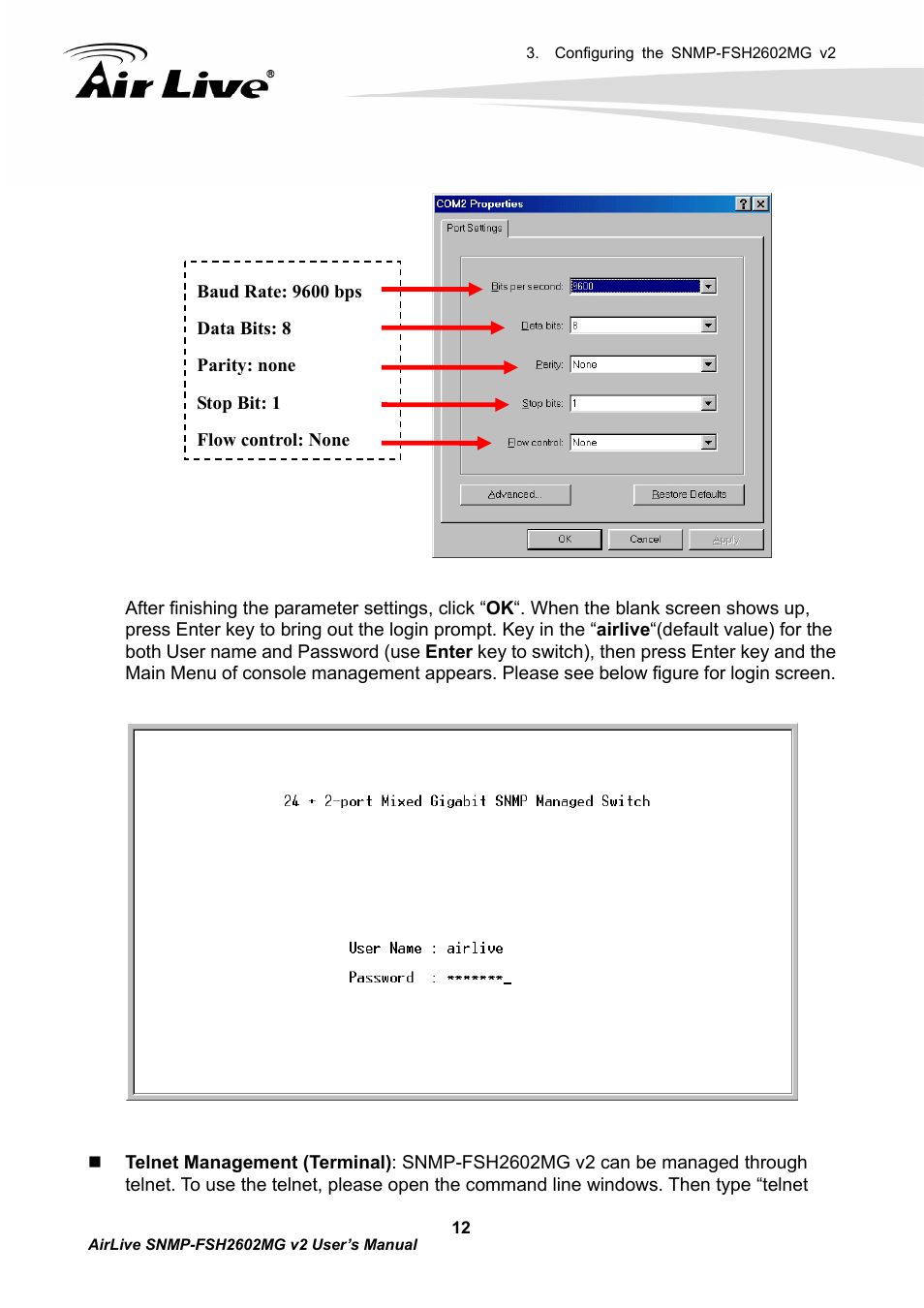 AirLive SNMP-FSH2602MG v2 User Manual | Page 17 / 139