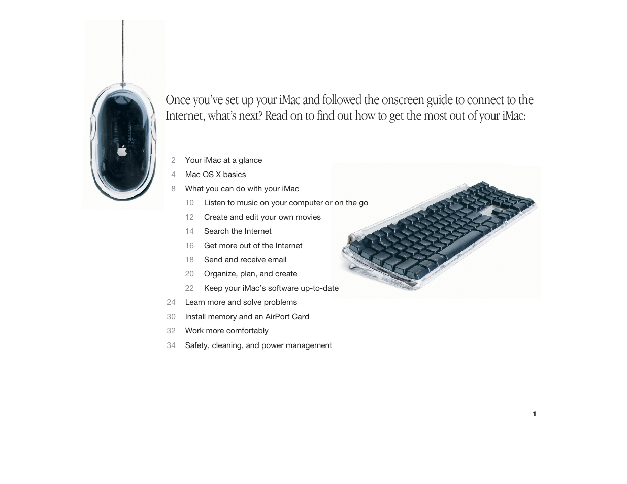 Apple iMac G3 User Manual | Page 2 / 38