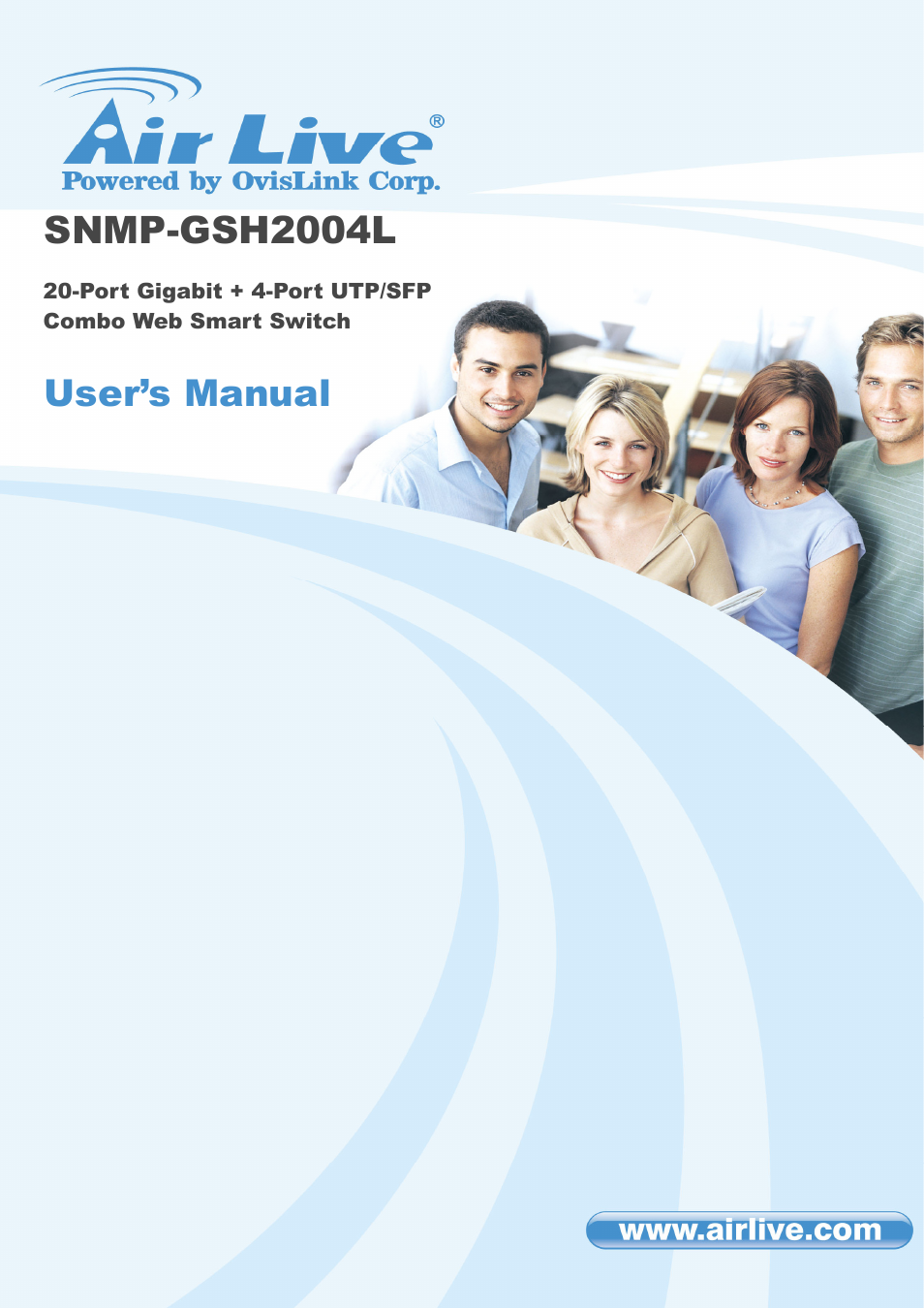 AirLive SNMP-GSH2004L User Manual | 61 pages