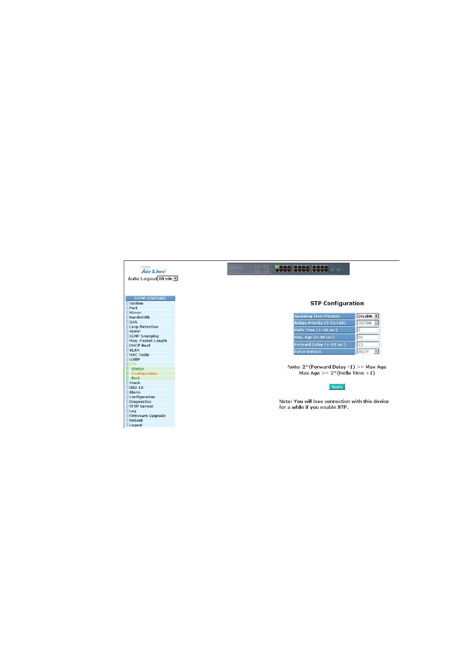 AirLive SNMP-GSH2402 User Manual | Page 112 / 246