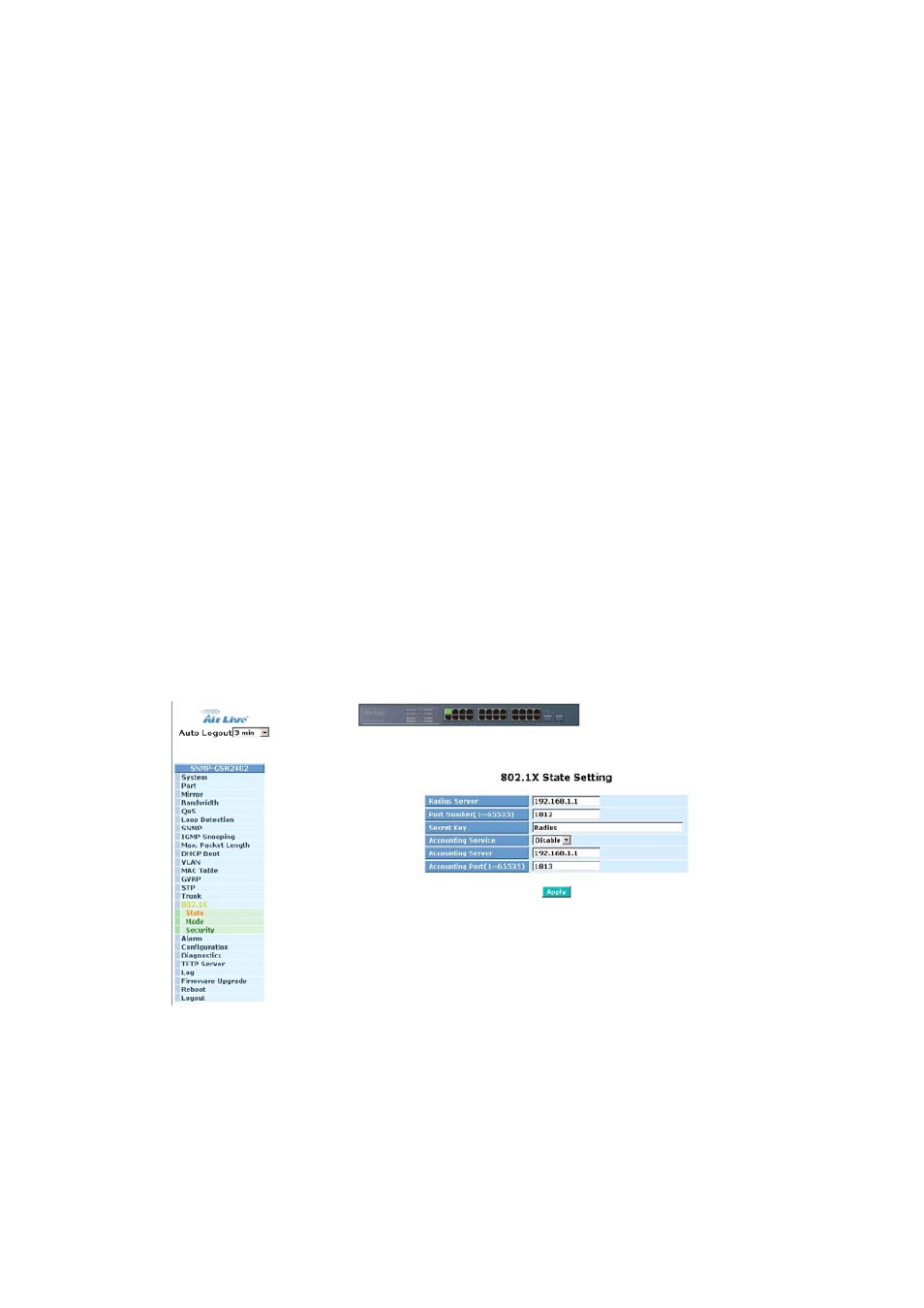 AirLive SNMP-GSH2402 User Manual | Page 128 / 246