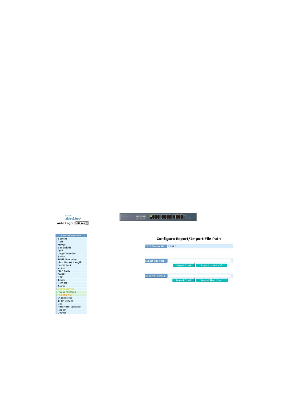 17-2. config file | AirLive SNMP-GSH2402 User Manual | Page 140 / 246