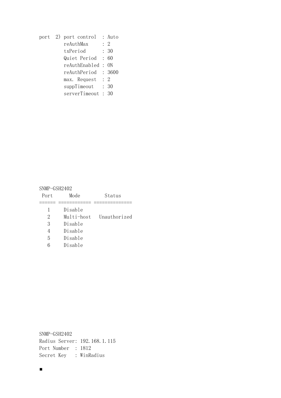 AirLive SNMP-GSH2402 User Manual | Page 165 / 246