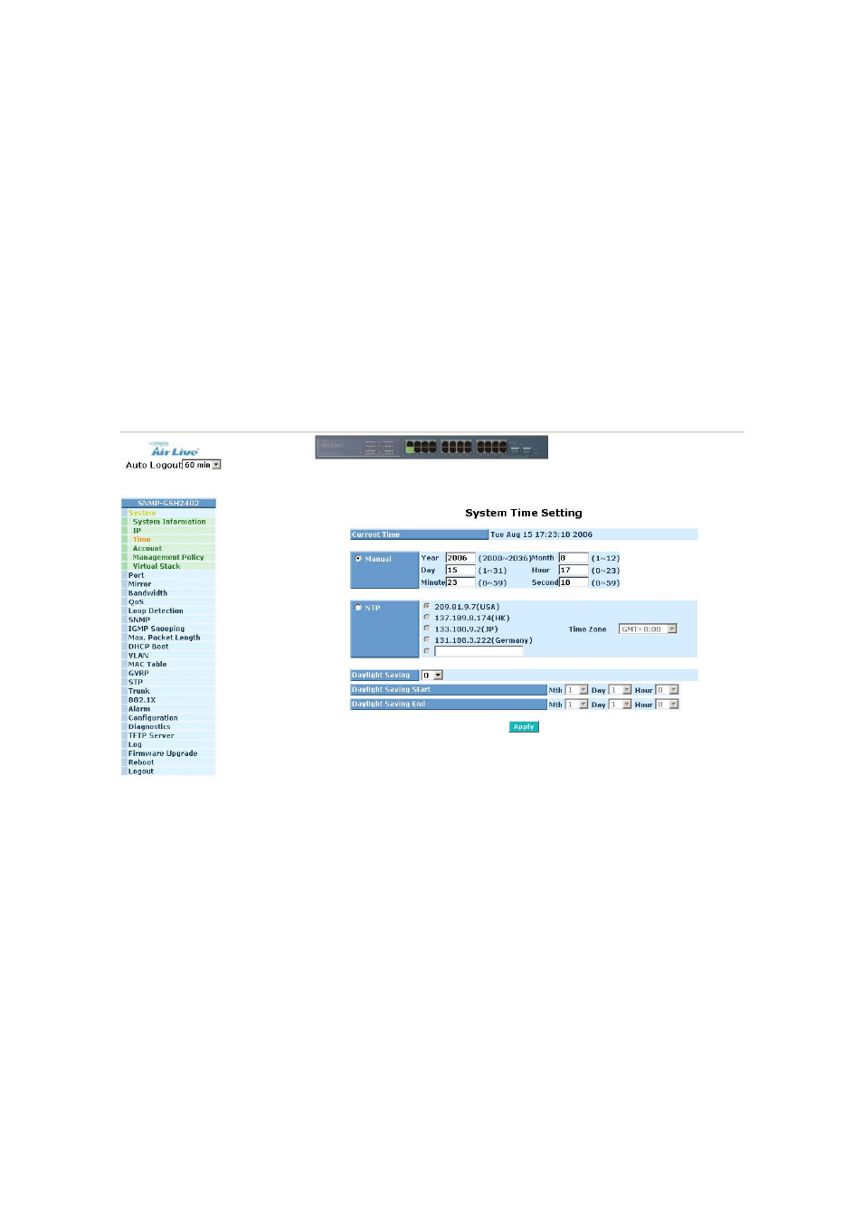 AirLive SNMP-GSH2402 User Manual | Page 44 / 246