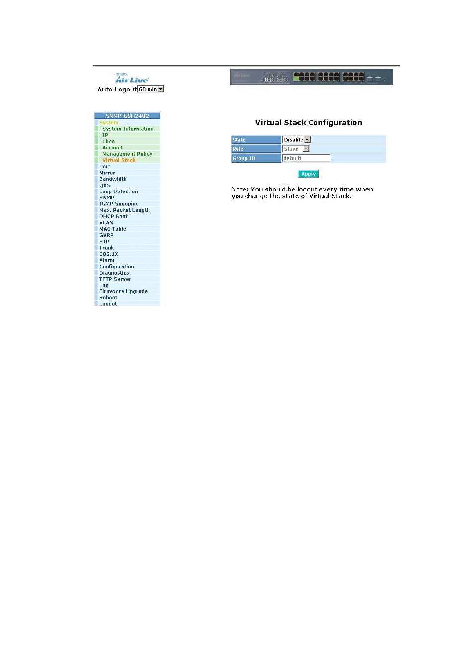 AirLive SNMP-GSH2402 User Manual | Page 50 / 246