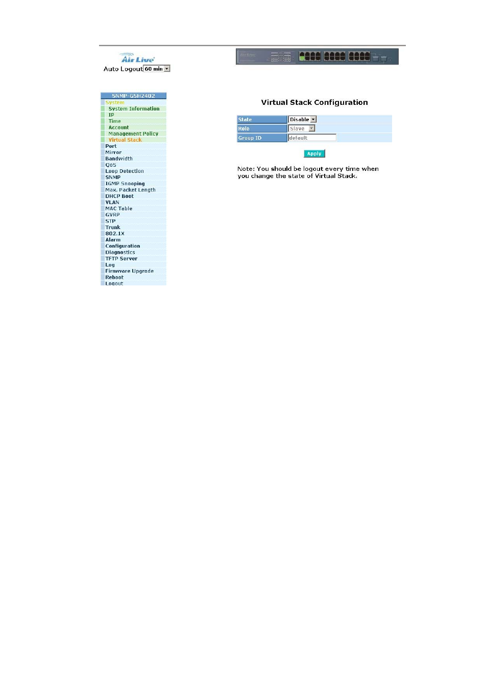 AirLive SNMP-GSH2402 User Manual | Page 51 / 246