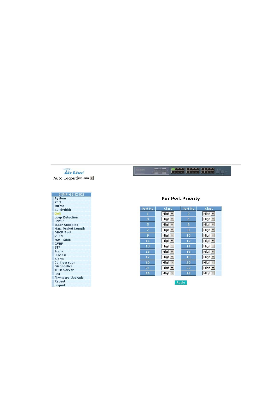 AirLive SNMP-GSH2402 User Manual | Page 69 / 246