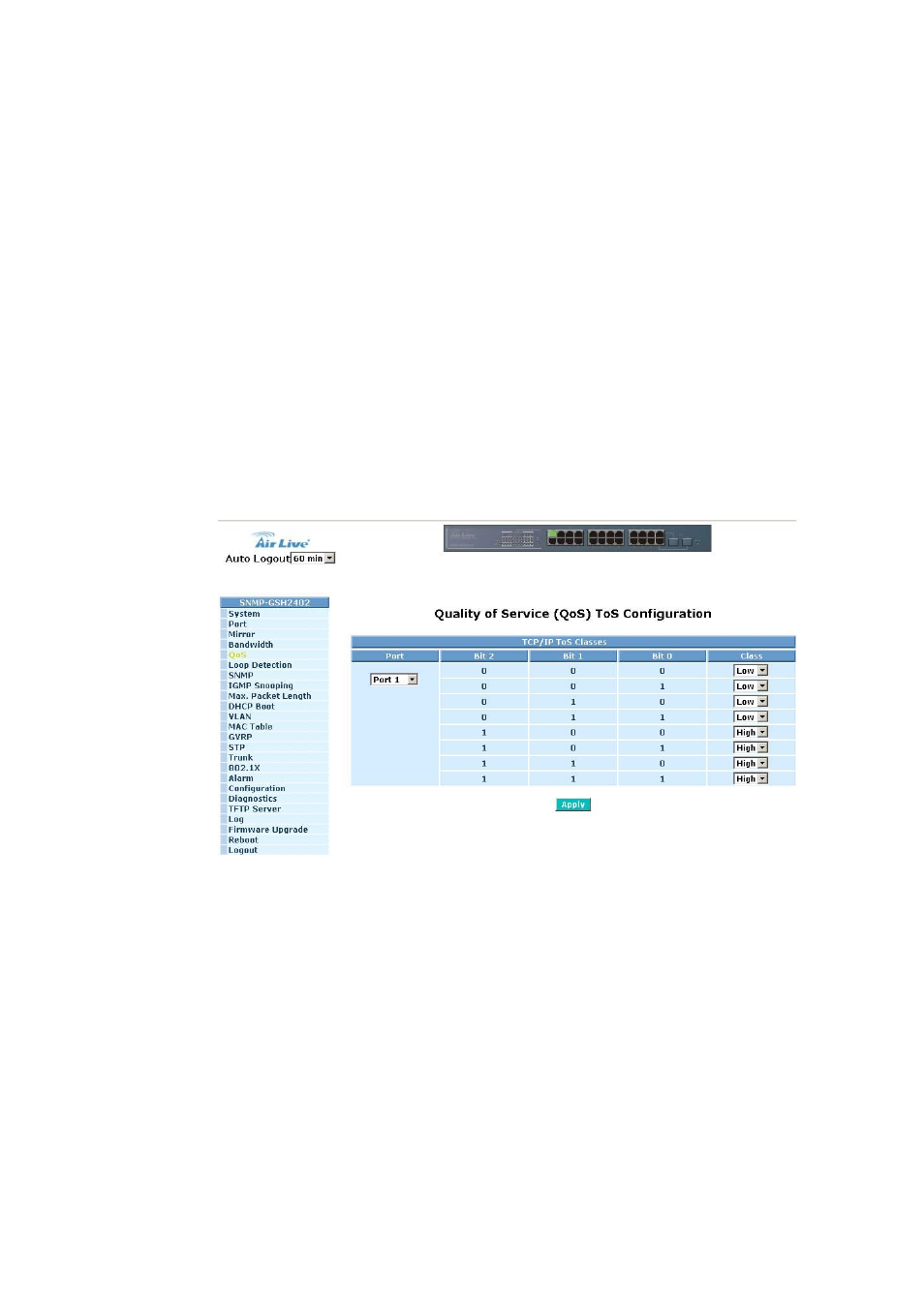 AirLive SNMP-GSH2402 User Manual | Page 72 / 246