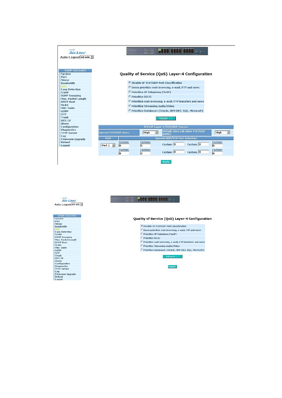 AirLive SNMP-GSH2402 User Manual | Page 76 / 246