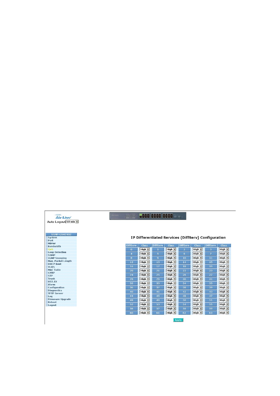AirLive SNMP-GSH2402 User Manual | Page 77 / 246