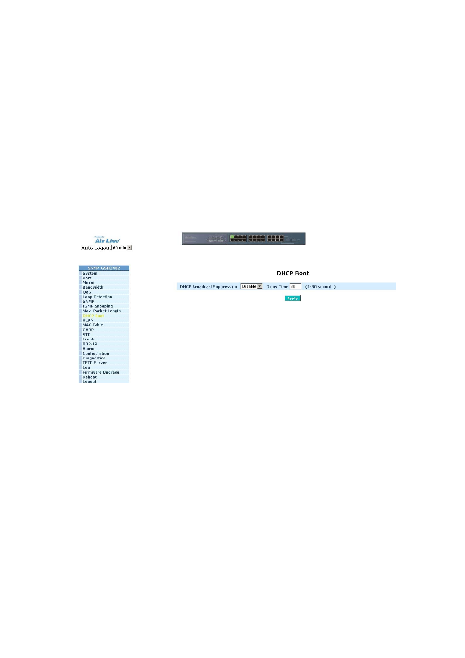 Dhcp | AirLive SNMP-GSH2402 User Manual | Page 85 / 246