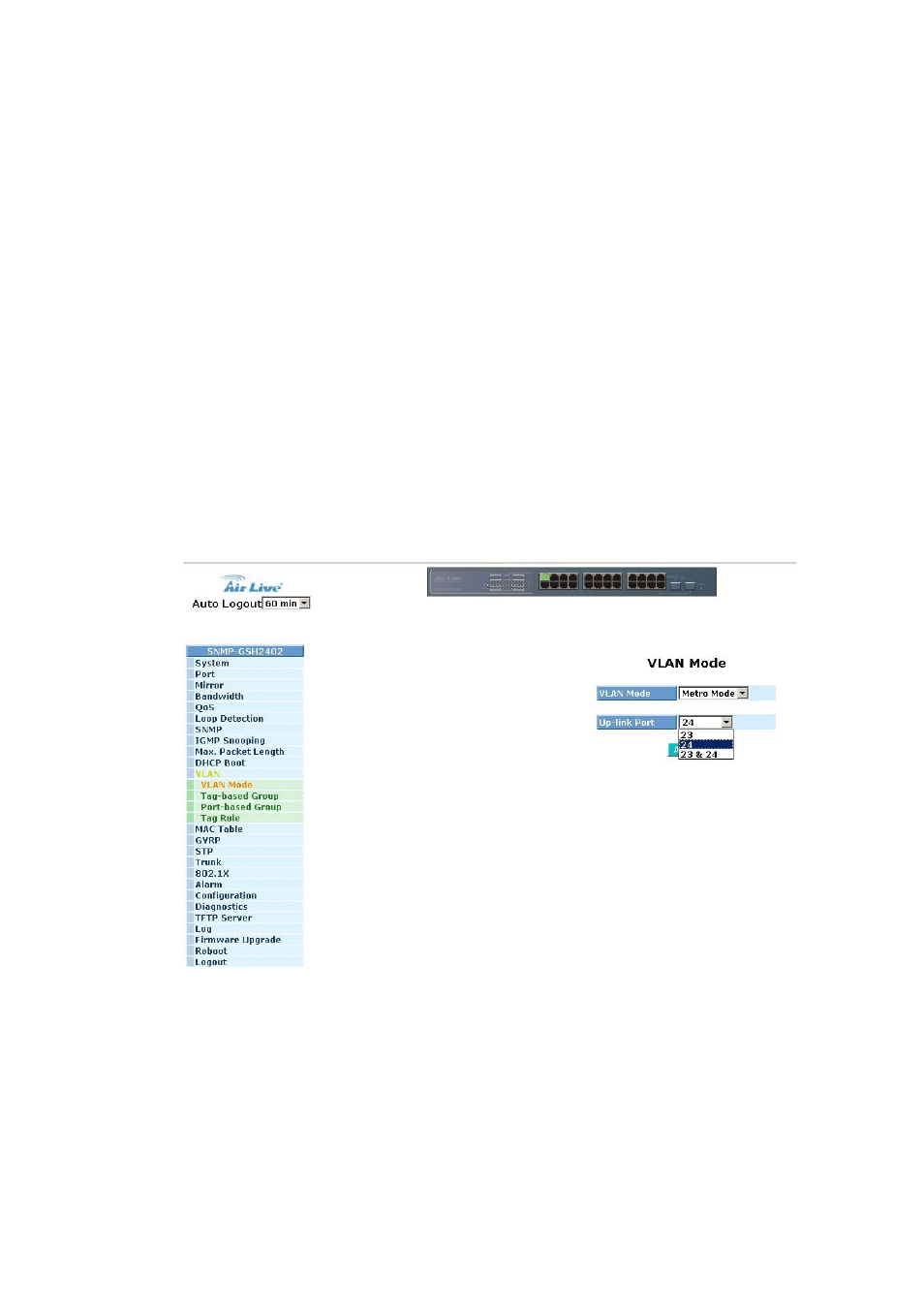 AirLive SNMP-GSH2402 User Manual | Page 88 / 246