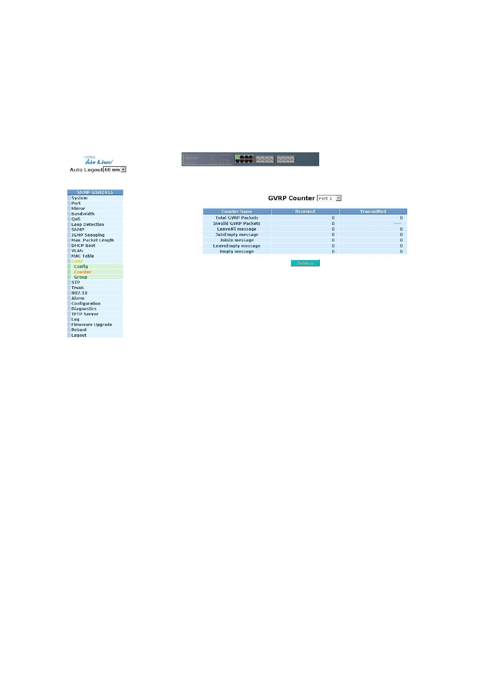 AirLive SNMP-GSH2416 User Manual | Page 103 / 244