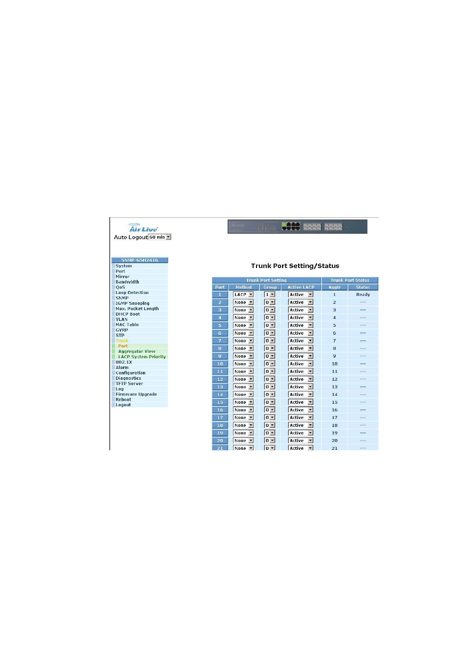 AirLive SNMP-GSH2416 User Manual | Page 116 / 244