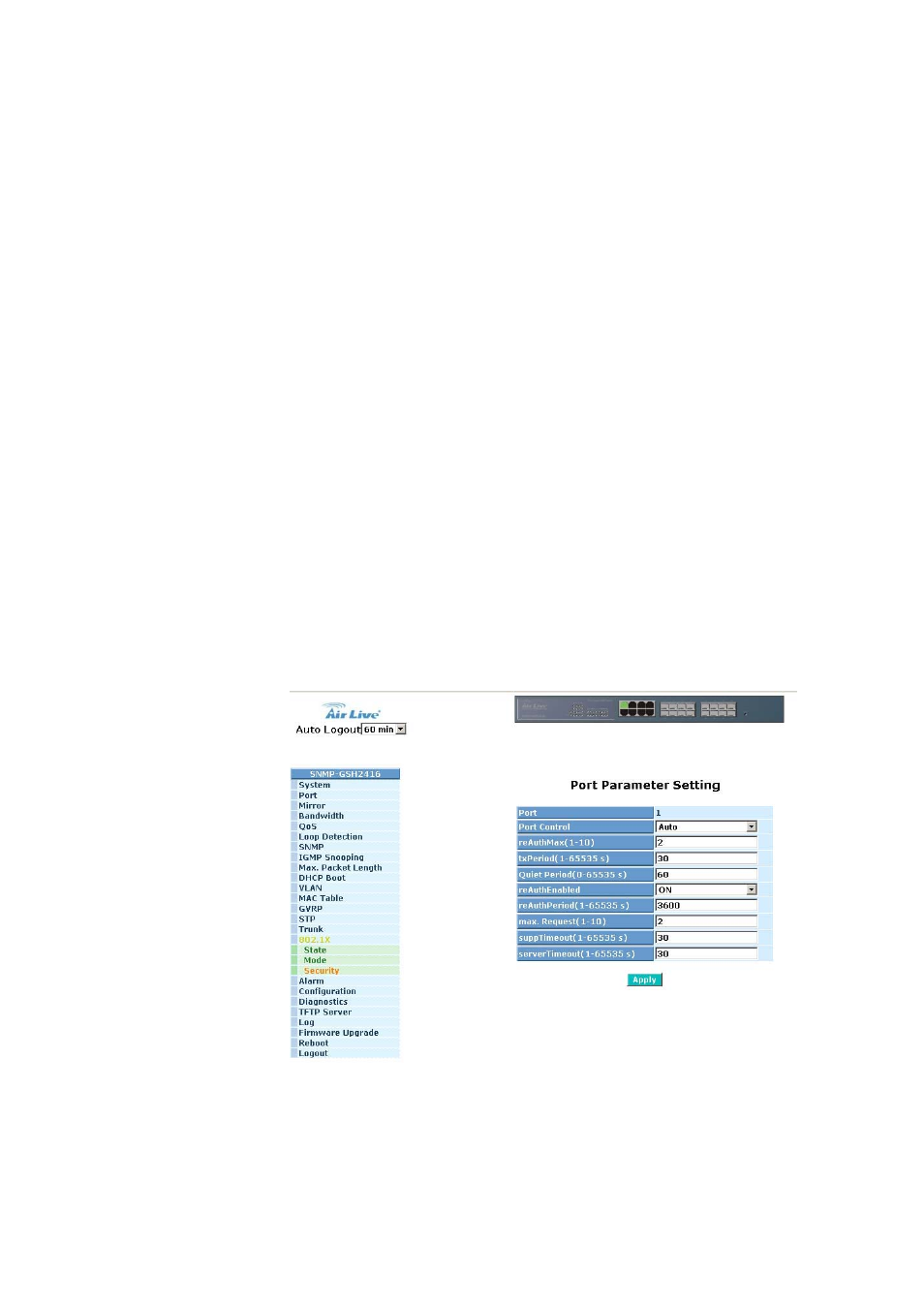 AirLive SNMP-GSH2416 User Manual | Page 129 / 244