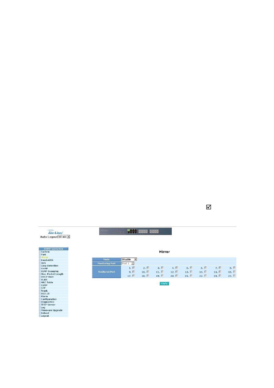 Irror, 3. mirror | AirLive SNMP-GSH2416 User Manual | Page 63 / 244