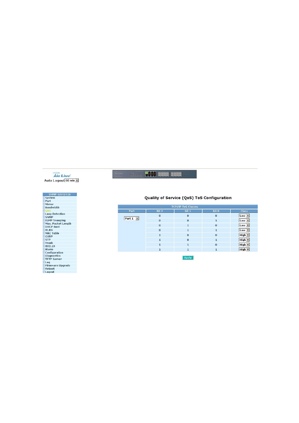 AirLive SNMP-GSH2416 User Manual | Page 70 / 244