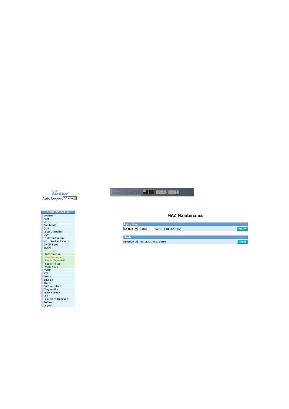 AirLive SNMP-GSH2416 User Manual | Page 95 / 244