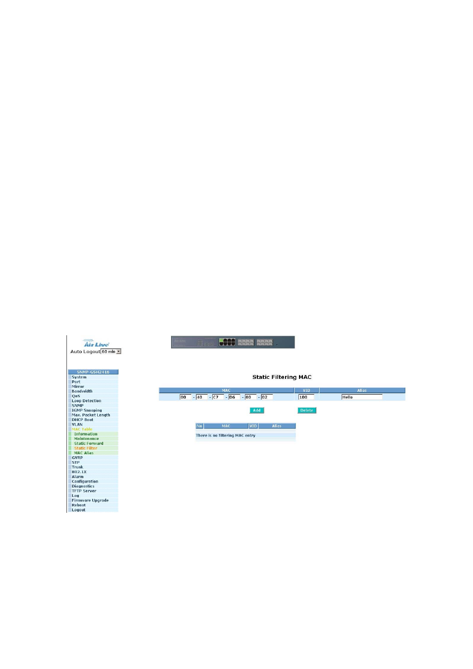AirLive SNMP-GSH2416 User Manual | Page 97 / 244