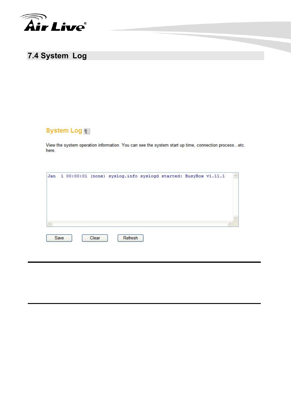 4 system log | AirLive Traveler3G User Manual | Page 108 / 124