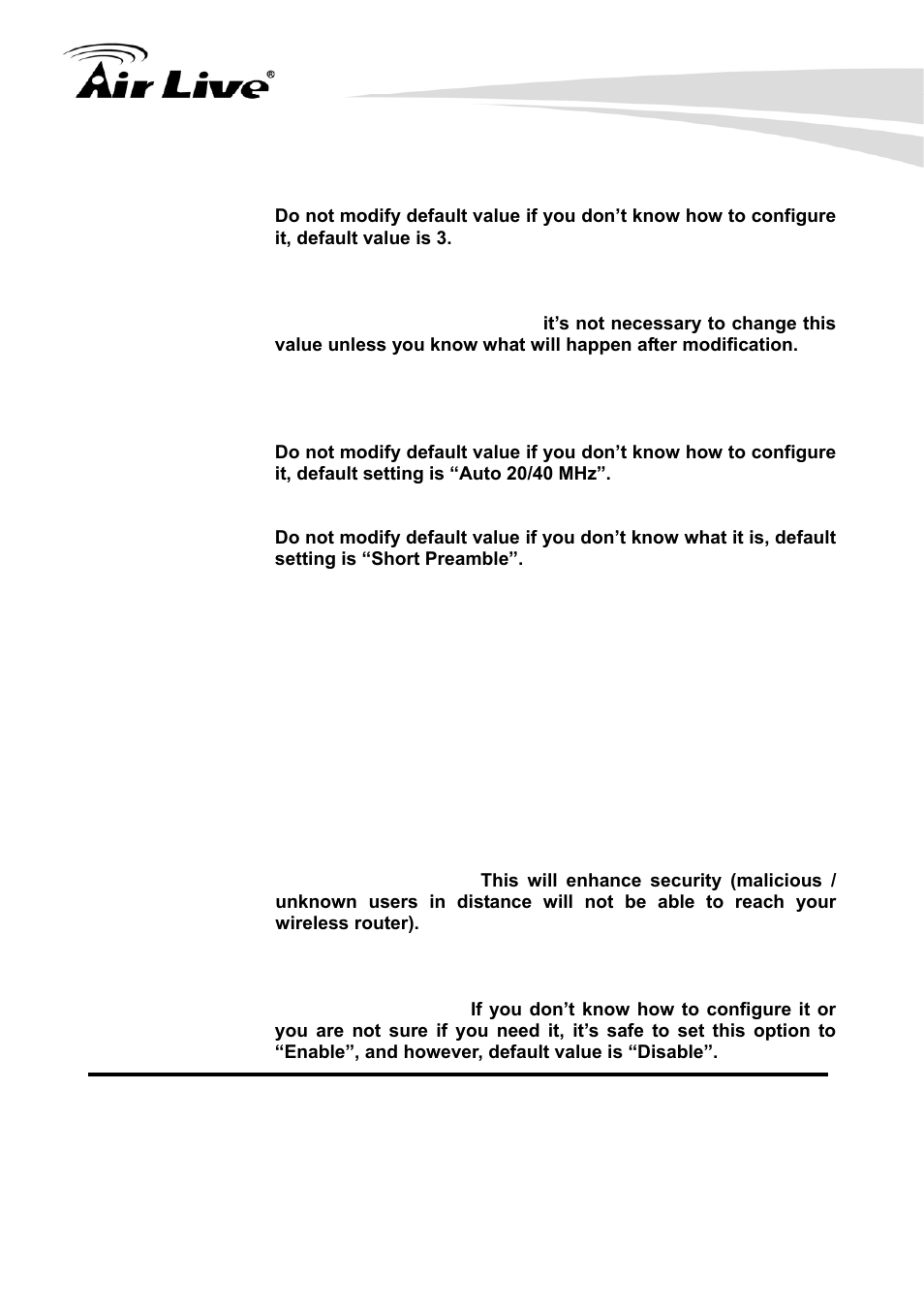 AirLive Traveler3G User Manual | Page 65 / 124