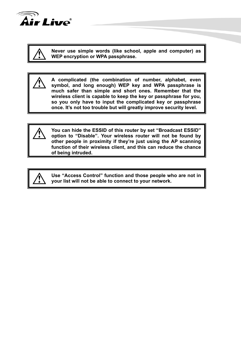 AirLive Traveler3G User Manual | Page 75 / 124