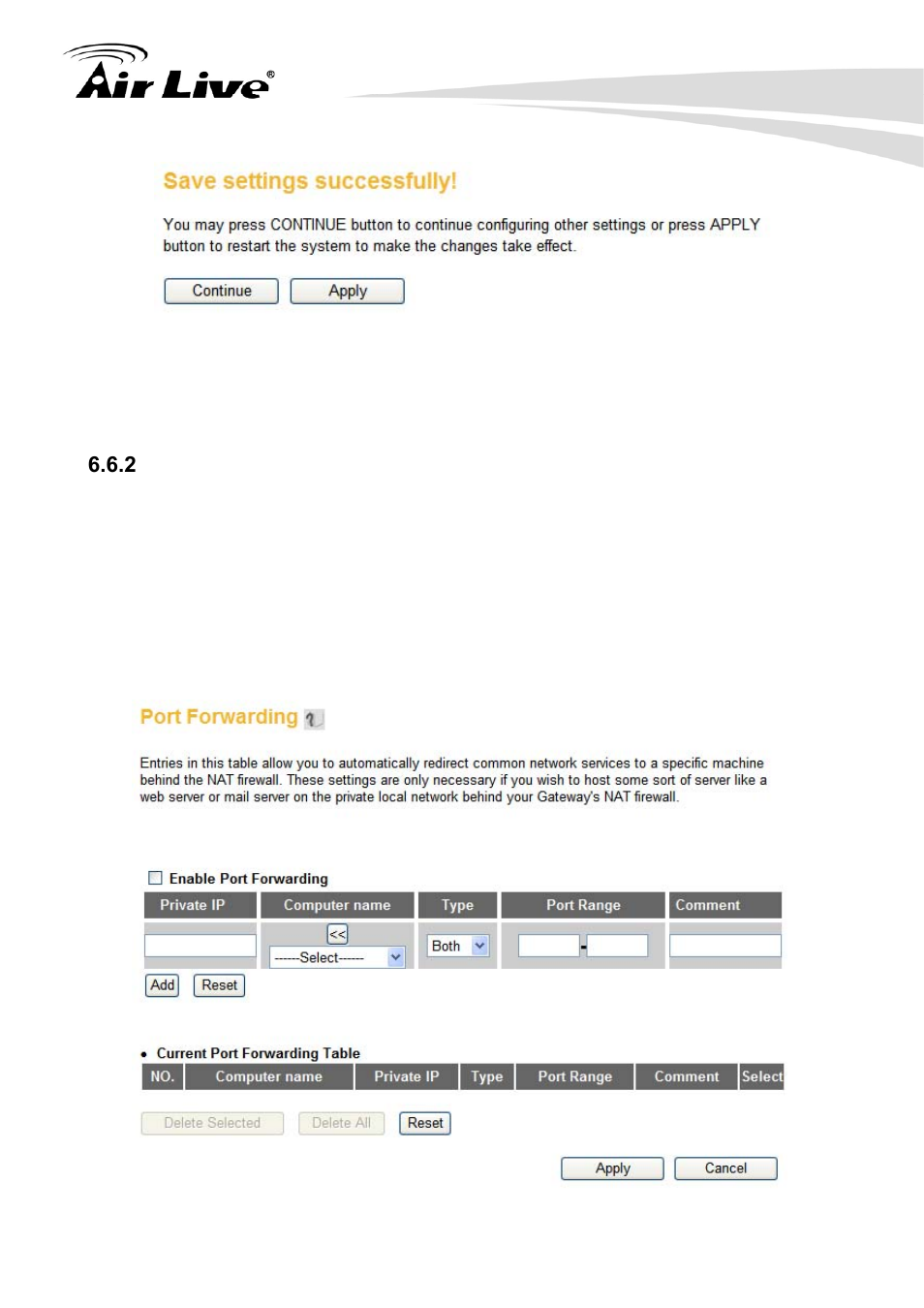 2 port forwarding | AirLive Traveler3G User Manual | Page 81 / 124