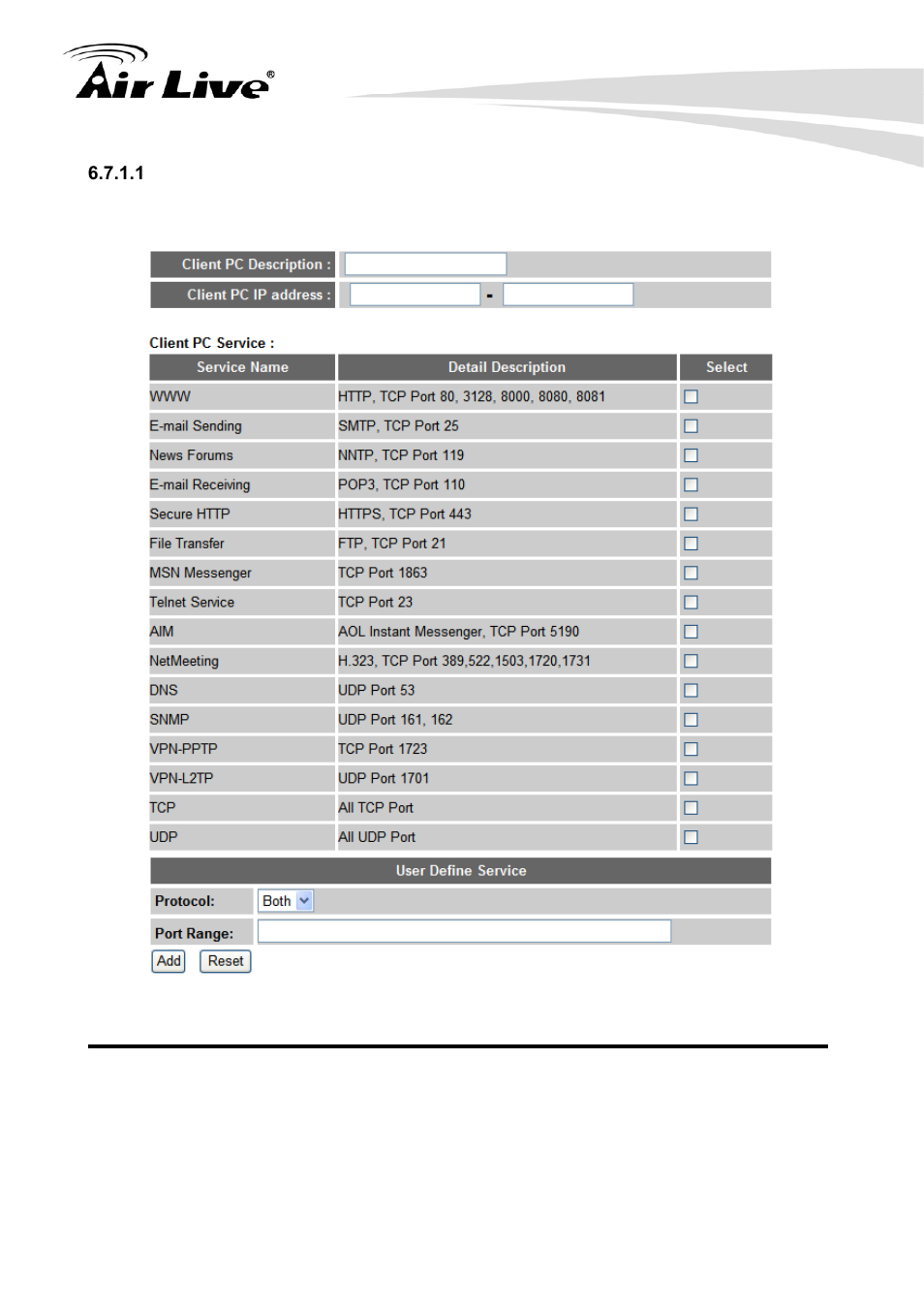 1 add pc, Add pc | AirLive Traveler3G User Manual | Page 94 / 124